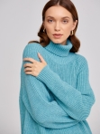 Женский вязаный свитер оверсайз, джемпер